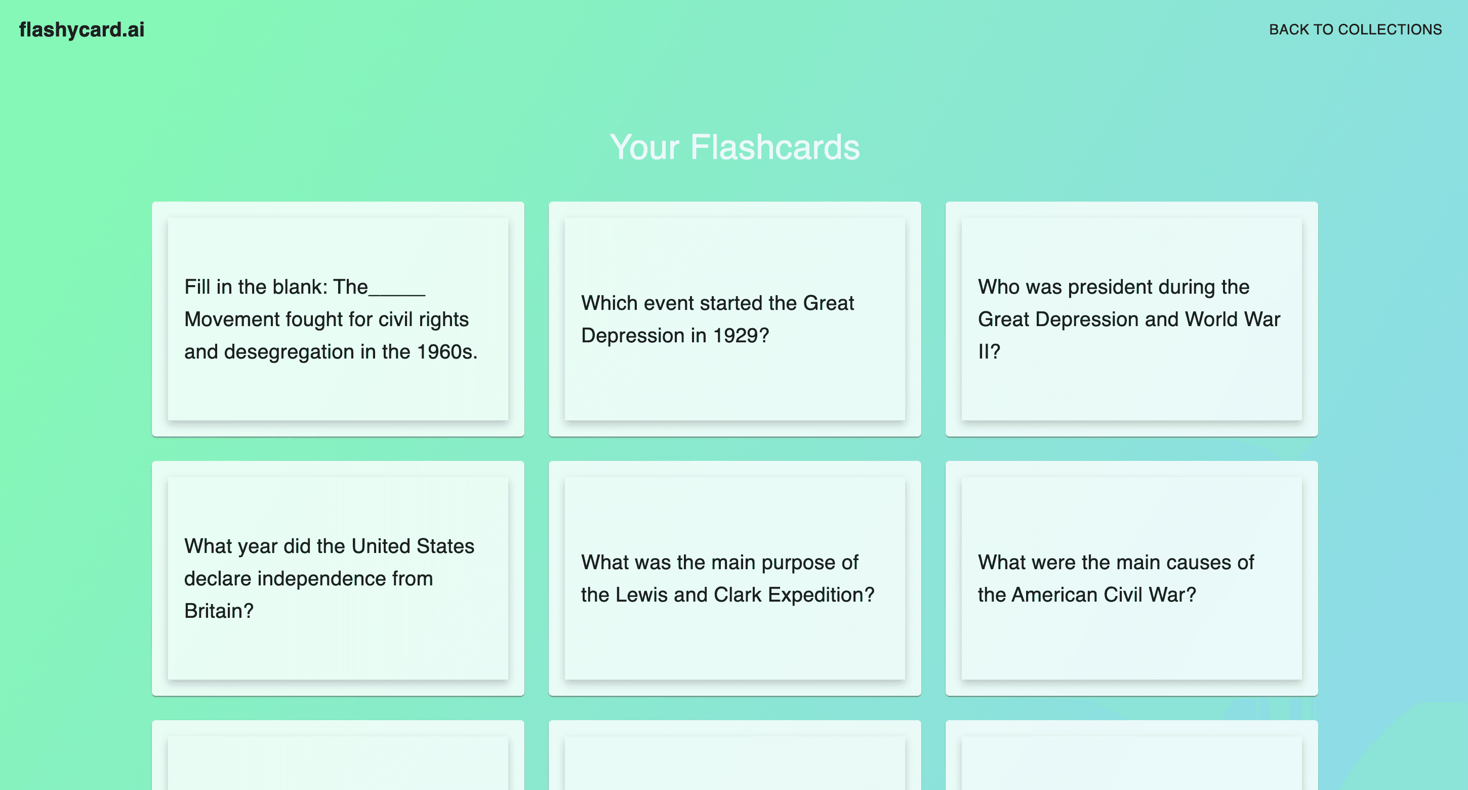 AI Flashcard SaaS