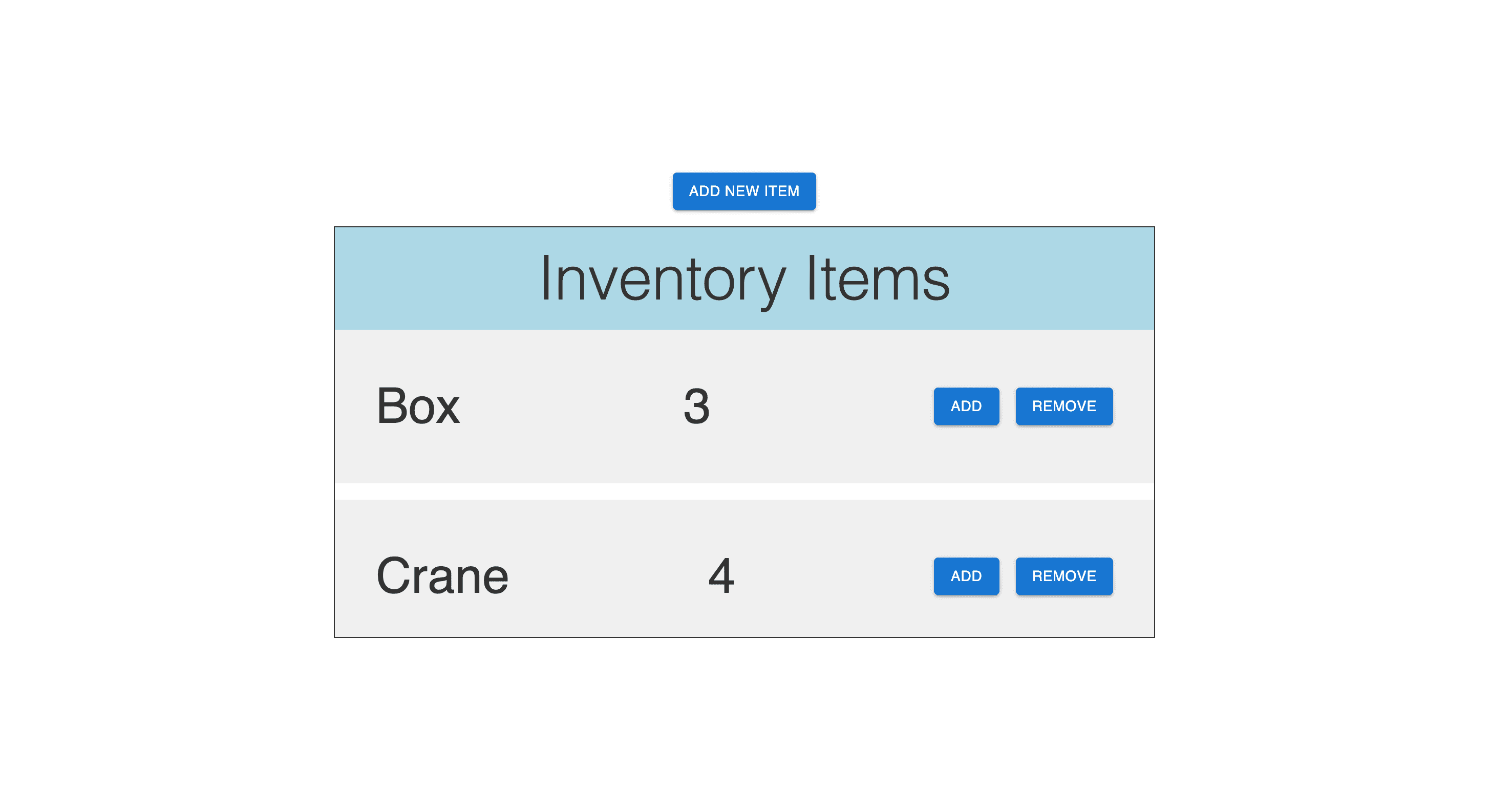 Inventory Management System